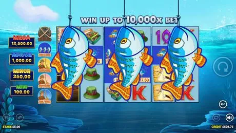 Fishin Frenzy Even Bigger Fish symbols