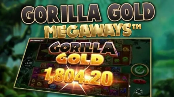 Win in Gorilla Gold Slot