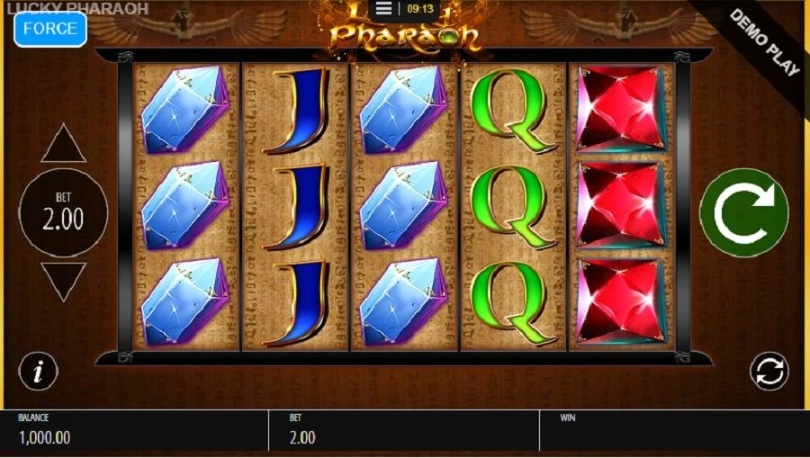 Symbols in Lucky Pharaoh game