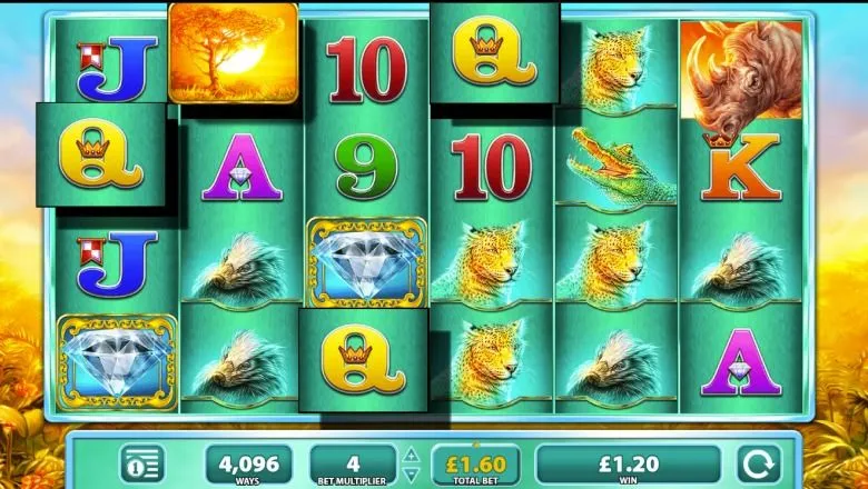 Symbols in Rhino Rampage Slot
