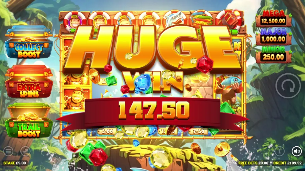 King Kong Splash win